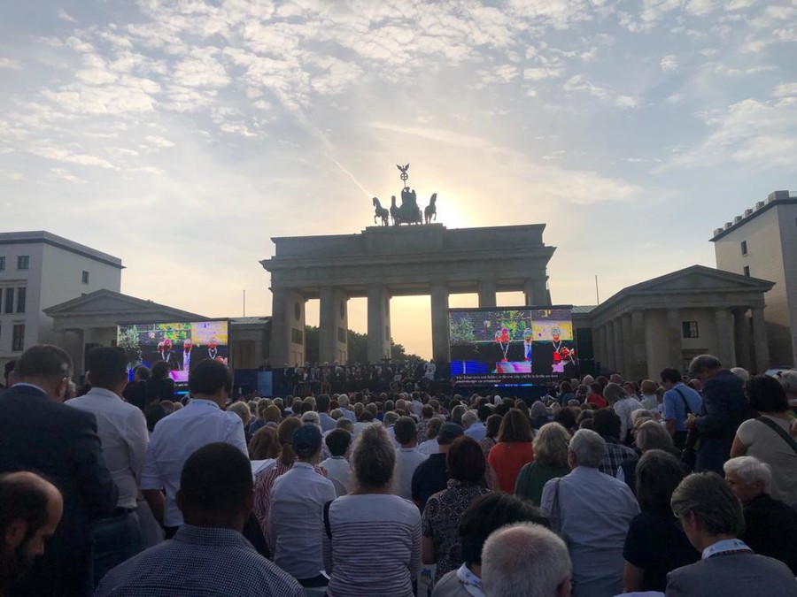 Lo spirito di Assisi a Berlino: la pace è una strada possibile, è un percorso da tracciare insieme che parte dal cuore di ognuno