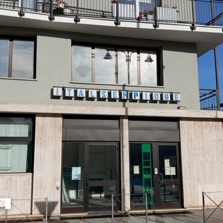 L'ex sede di Italsempione in piazza Matteotti a Domodossola