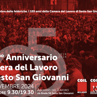 Celebrazione del 105° Anniversario della Camera del Lavoro di Sesto San Giovanni