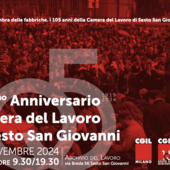 Celebrazione del 105° Anniversario della Camera del Lavoro di Sesto San Giovanni