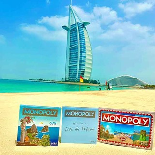 Monopoly Forte dei Marmi, Viareggio e Capri, una nuova guida per turisti di alto spending per gli Emirati