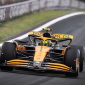 Miglior tempo per Norris nelle Fp2 in Belgio, quarto Leclerc