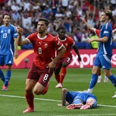 Italia fuori agli ottavi dagli Europei, la Svizzera vince 2-0