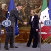 Meloni incontra Rutte “La Nato pilastro imprescindibile per sicurezza”