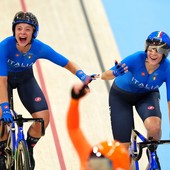 Tandem d’oro, Consonni e Guazzini vincono la Madison a Parigi