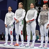 Italia argento nel fioretto donne a squadre