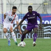 Monza avanti di due gol, Fiorentina 2-2 al 96′ con Gosens