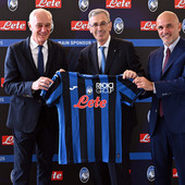 Acqua Lete main sponsor dell’Atalanta per tre stagioni